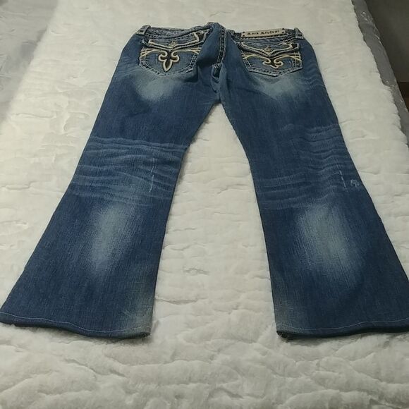 Rock Revival Kelly Bootcut Jeans 28 inseam 30" - Picture 4 of 13